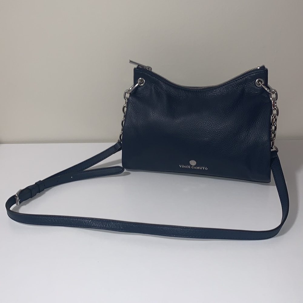 VINCE CAMUTO Genuine Leather Crossbody Purse